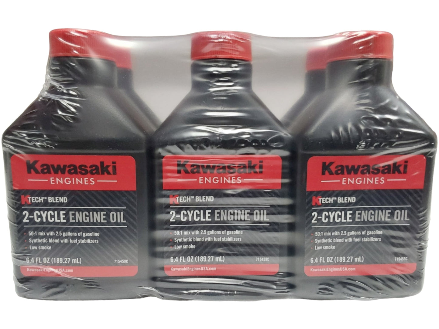 Proven Part 24-Pack Kawasaki Ktech 2-Cycle Oil Mix 6.4Oz 2.5 Gallon Mix- 99969-6084C
