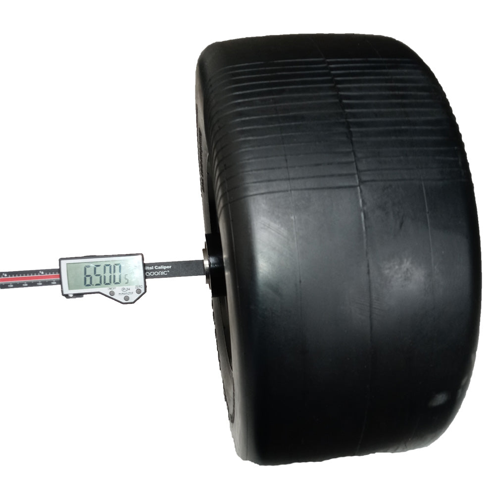 2-13X6.5-6 NO FLAT SOLID RUBBER WHEELS FOR WRIGHT 72460033