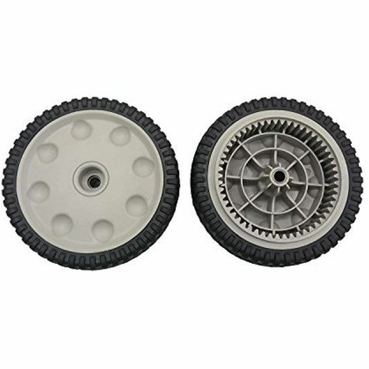 Proven Part  Push Mower Front Drive Wheel Geared Gray Compatible With Mtd 734-04018C 734-04018B 734-04018A 734-04018 (2 Pack)
