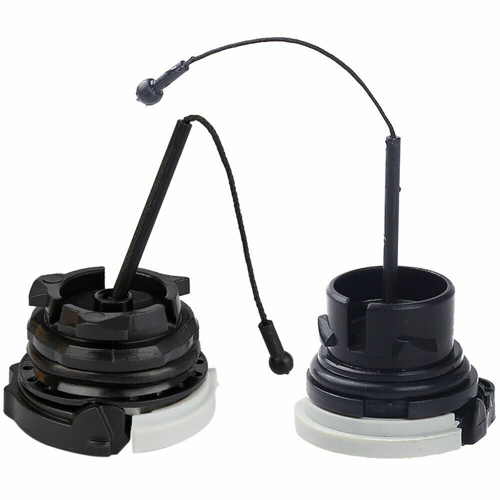 Proven Part Fuel and Oil Cap Compatible With MS171 MS181 MS200 MS201 MS210 MS250 MS240 MS260 MS360 MS380 HT100 HT101 Chainsaw For 0000 350 0537 and 0000 350 0526