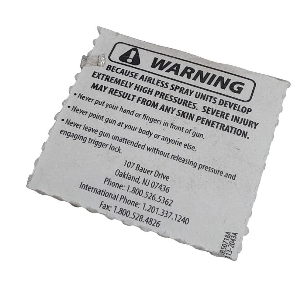Genuine Titan 002-915 Flat Tip Fits Titan GM3600 Air Assisted Airless Spray Gun