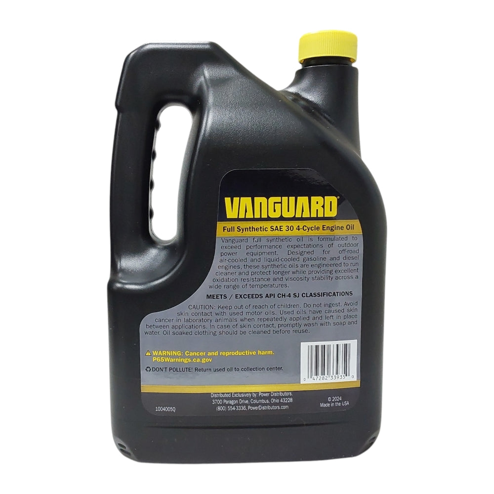 5 Qt. Briggs & Stratton Full Synthetic SAE-30 Vanguard Engine Oil 1004005Q