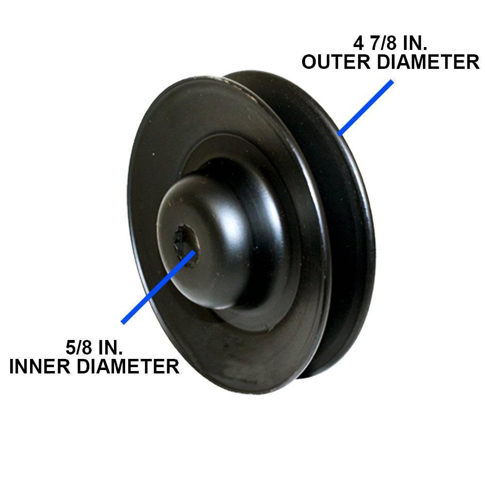 Proven Part 3 Pack Spindle Pulley Combo Fits Husqvarna 52" Fits GT52XLS, 539131898, 532174375.