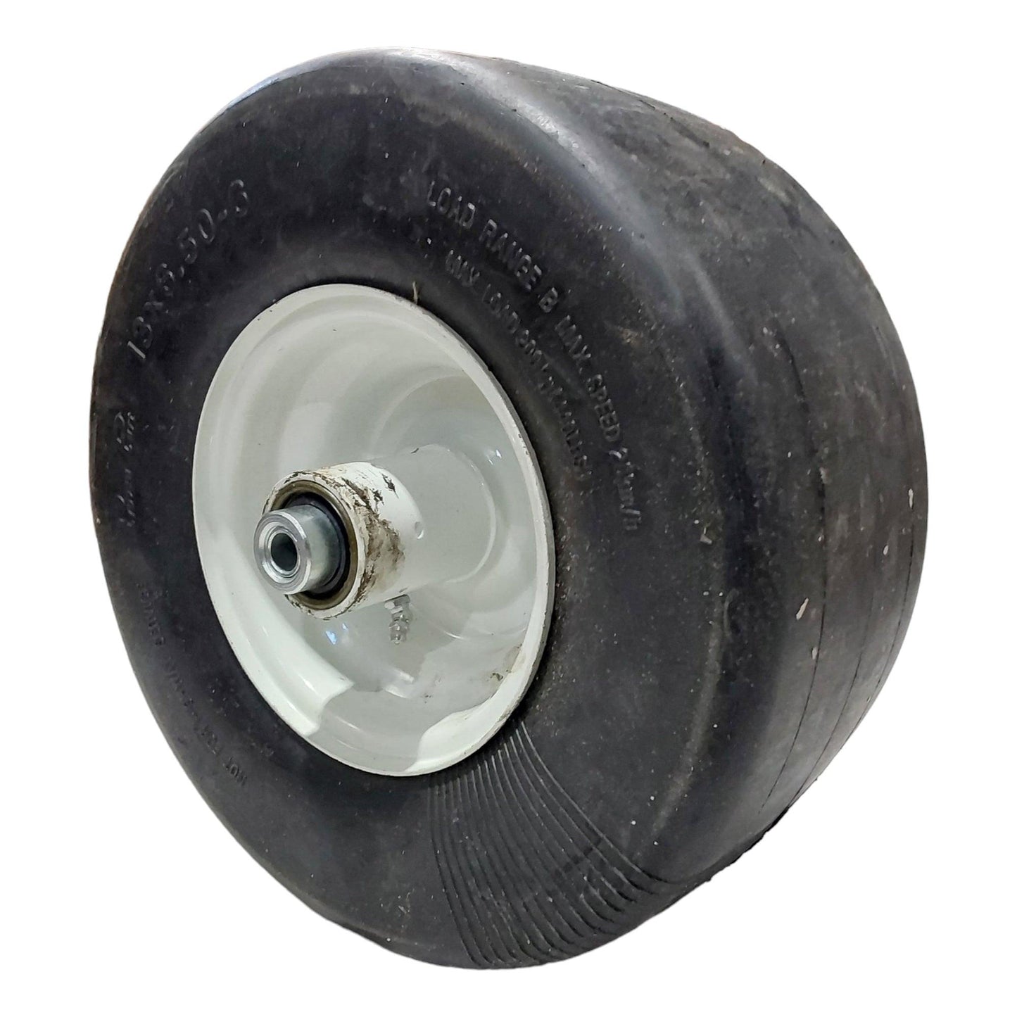 Proven Part 2 Pack Of 13X6.50-6 Flat Free Tire Asm Scratched Paint White Rim For Exmark and Toro