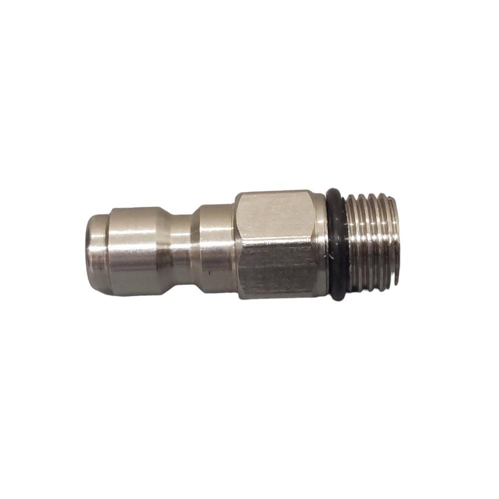 Proven Part Pressure Washer Gun M22 Female With 1/4" Female Quick Connector, 5 Tips and Foam Applicator and 25' 1/4" Hose M22xM22