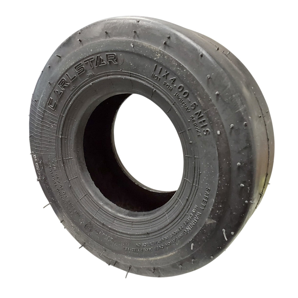 Smooth Tread 11x4.00-5 Tubeless Tire 4 Ply Fits Wright 77460009, Stander 32"-61"