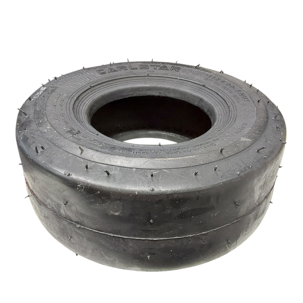 Smooth Tread 11x4.00-5 Tubeless Tire 4 Ply Fits Wright 77460009, Stander 32"-61"