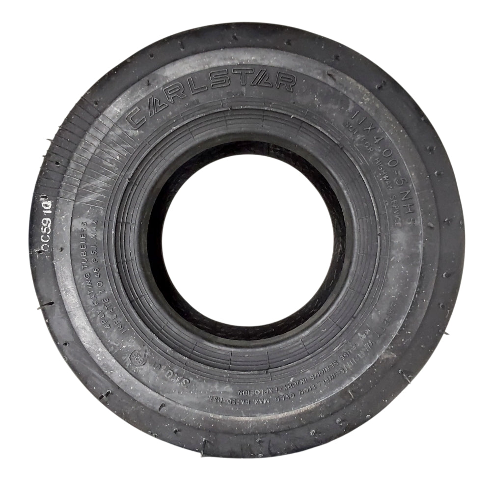 Smooth Tread 11x4.00-5 Tubeless Tire 4 Ply Fits Wright 77460009, Stander 32"-61"