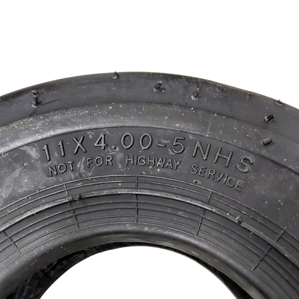 Smooth Tread 11x4.00-5 Tubeless Tire 4 Ply Fits Wright 77460009, Stander 32"-61"