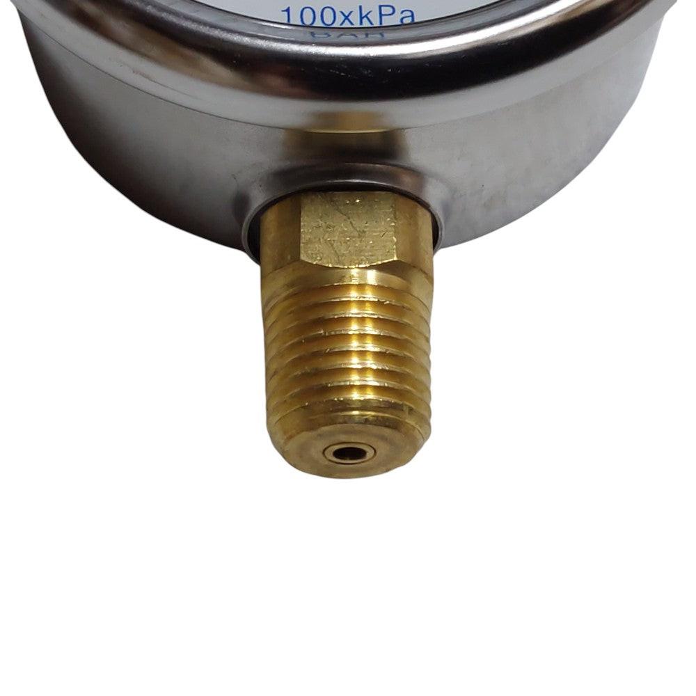 Genuine Barens 2427 Stainless Steel Pressure Gauge 5000 PSI