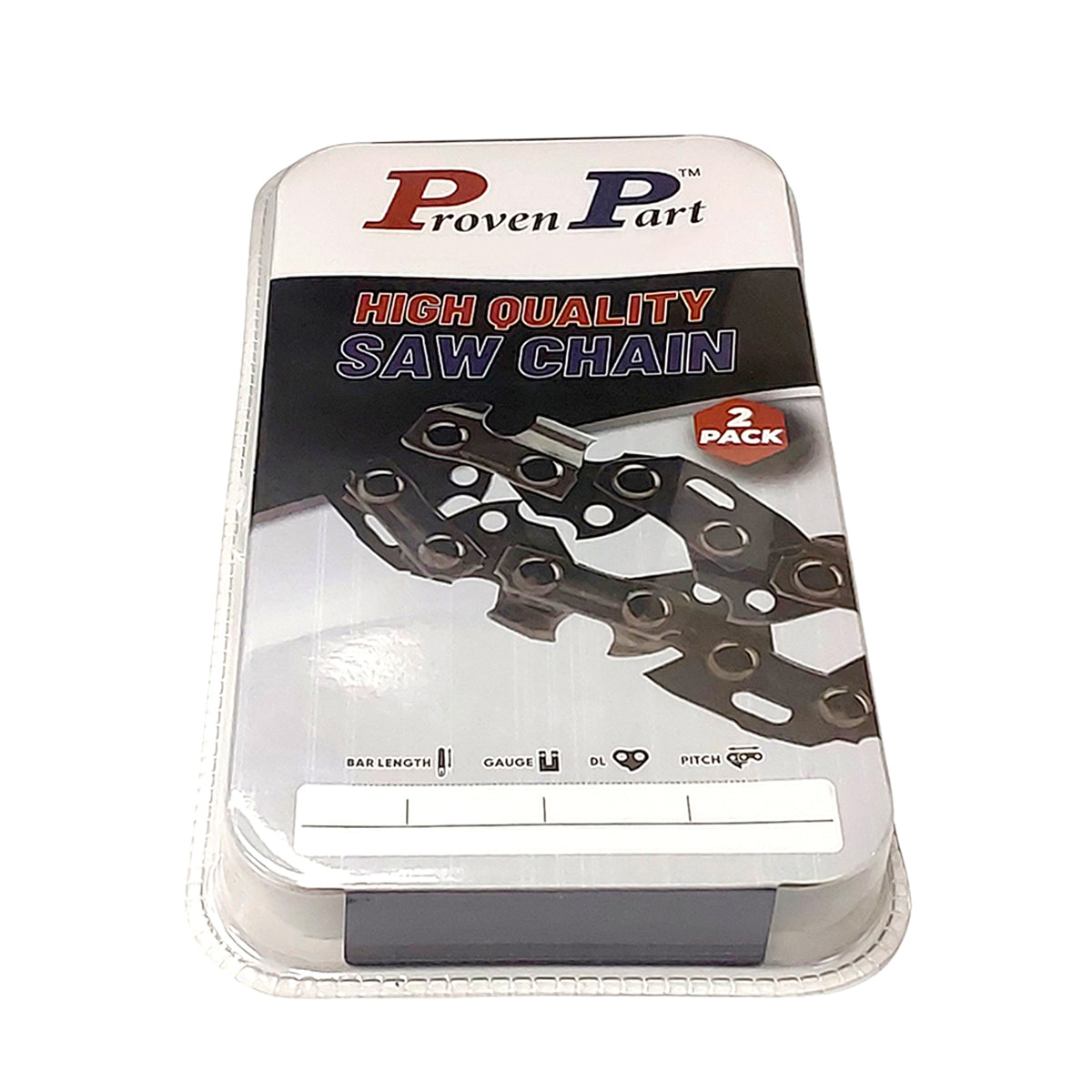 Proven Part 2-Pack 24" Full Skip Chain For 24" Bar 3/8" Pitch .050" Gauge 84DL Fits Stihl 3676 005 0084