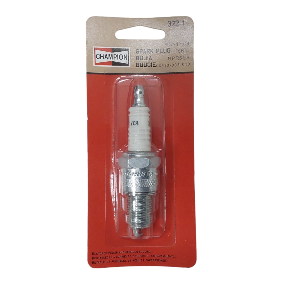 Bujía Champion 322 Rn11Yc4 Copper Plus, pieza probada, paquete de 2