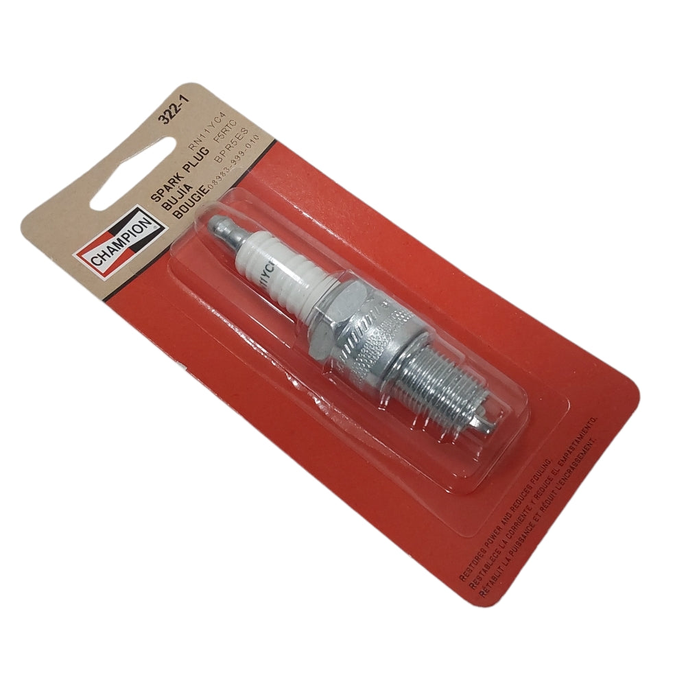 Bujía Champion 322 Rn11Yc4 Copper Plus, pieza probada, paquete de 2