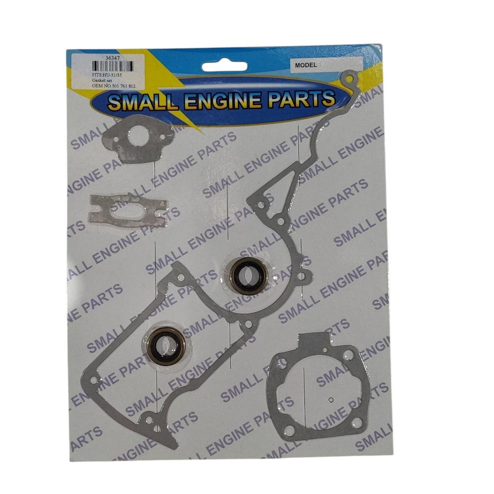 Gasket Kit For Husqvarna Fits 50, 51, 55, 55 Rancher 501 76 18-02