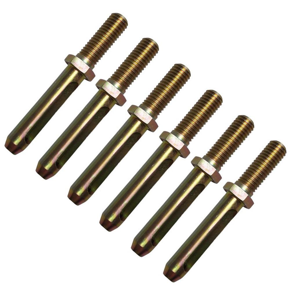6 Pk Genuine Billy Goat 3/8" Hollow Tines 381150 Fits PL1803V, PL2500H