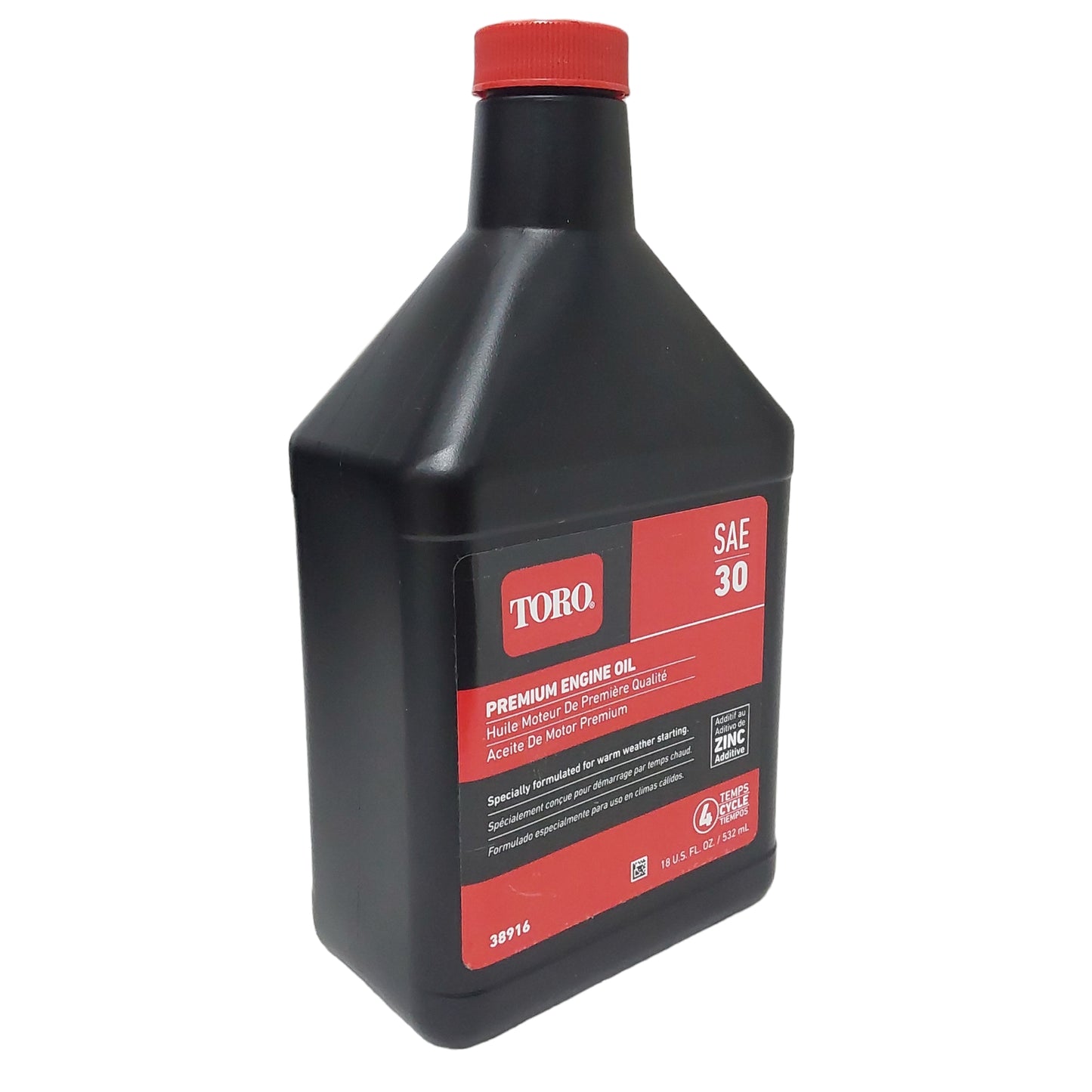 Aceite Toro SAE30 para cortadoras de césped 18OZ