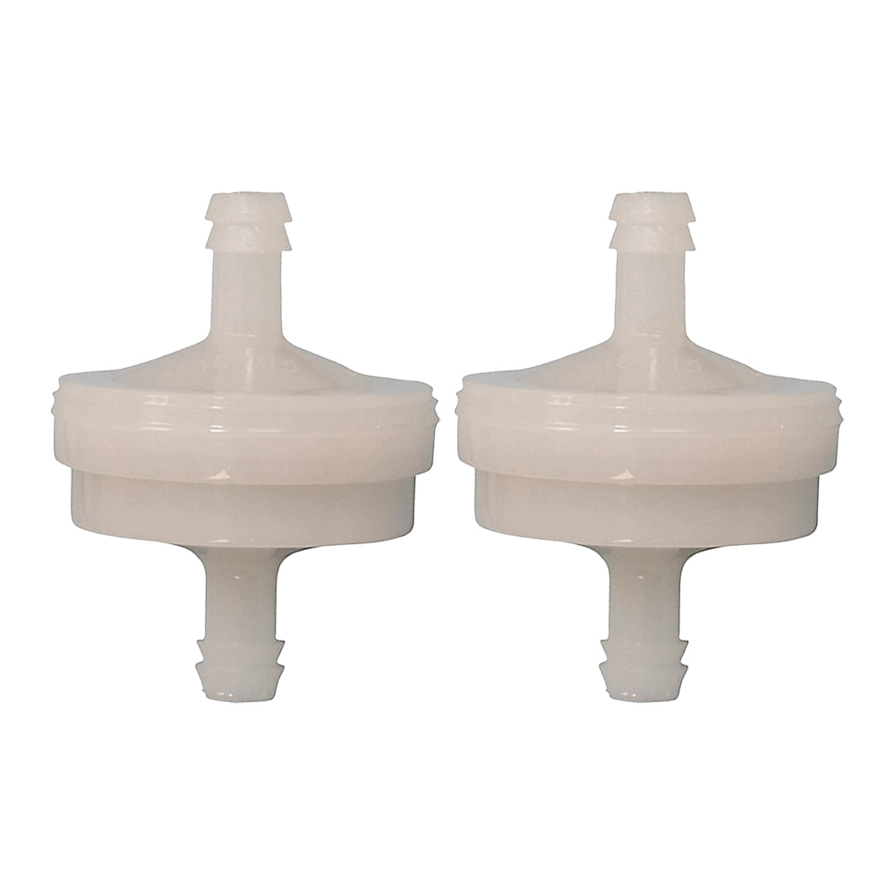 2 Pack Air Filter Kit Fuel Filter Fits Briggs & Stratton 697153 697015