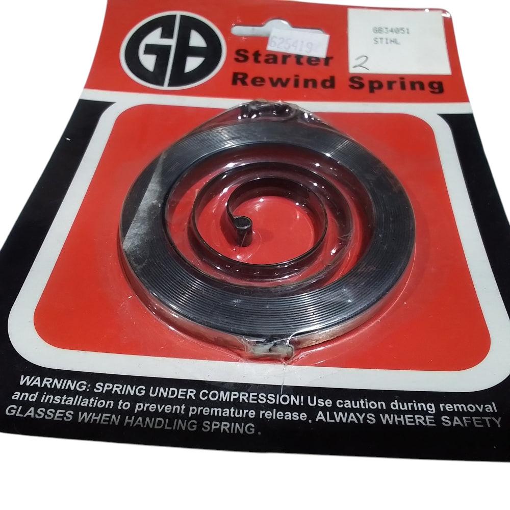 Starter Rewind Spring For Stihl 041 TS150 051 1117 190 0601