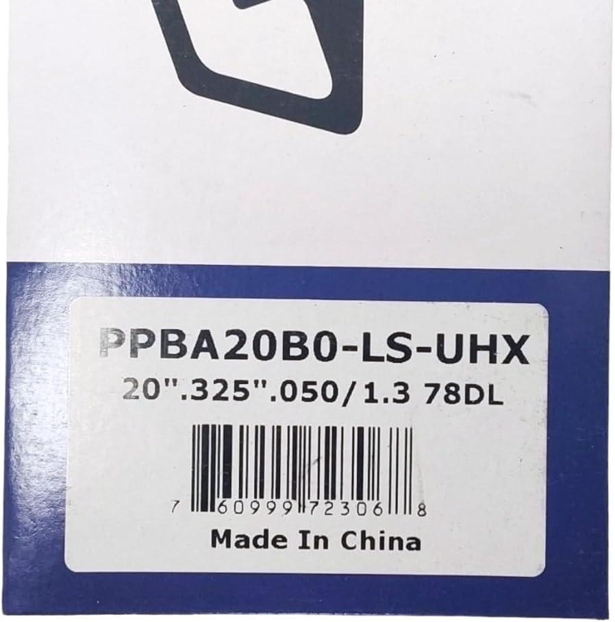 Proven Part 20" Chainsaw Guide Bar Fits Husqvarna 596199780 LS HX A061 .325" .050" DL78