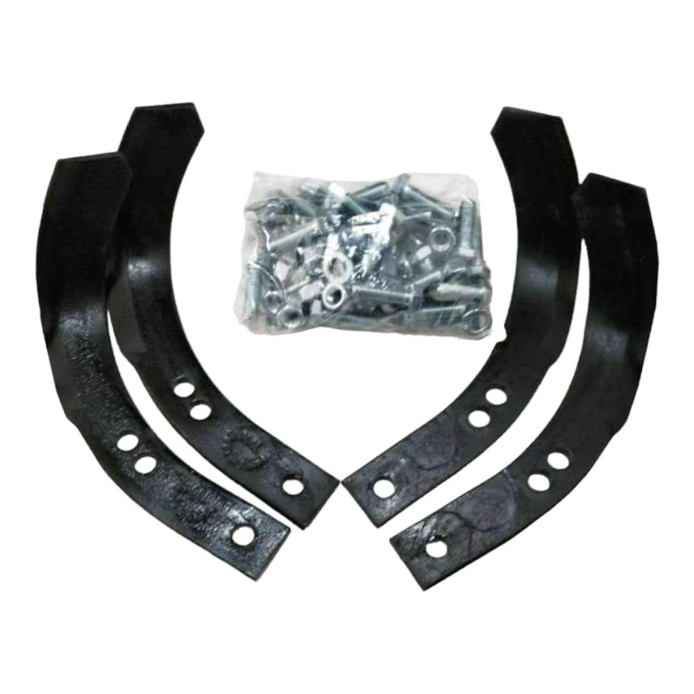 Proven Part Set Of 4 Roto Tiller Tines 1901118A 1901118 742-0105 742-0106