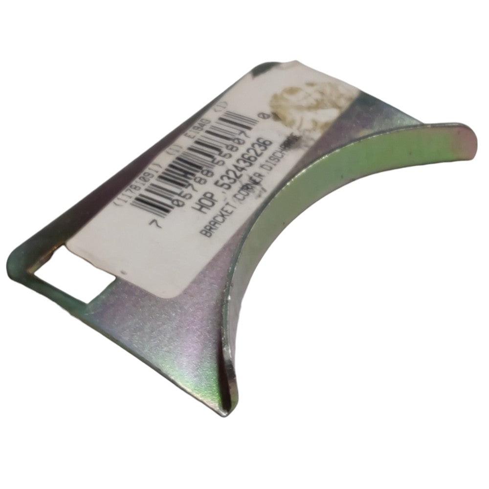 Genuine Husqvarna Discharge Corner Bracket 532436236 Fits 597433002, 532178675