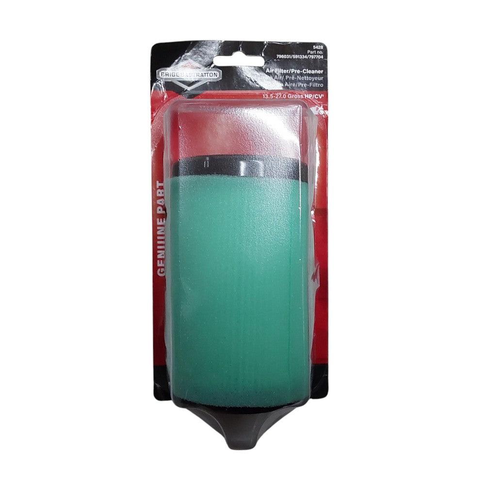 Genuine Briggs Air & Pre Filter 5428 Fits 5428K, 5428H, 5428, 5421, 4243, 590825