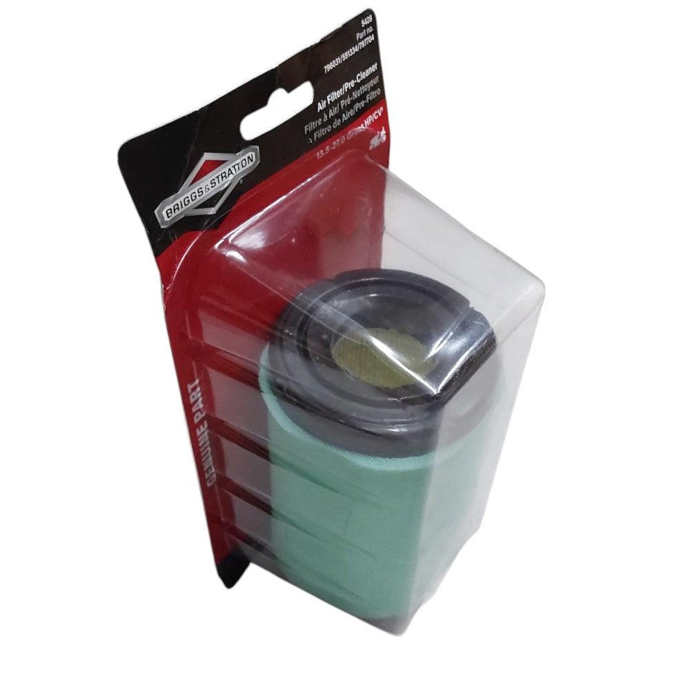 Genuine Briggs Air & Pre Filter 5428 Fits 5428K, 5428H, 5428, 5421, 4243, 590825