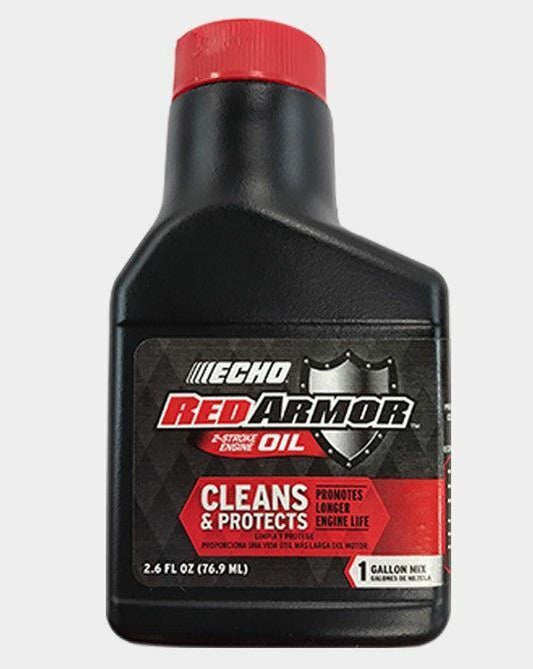 Original OEM ECHO Red Armor Mezcla de 1 galón de aceite de 2 ciclos 2.6 oz 2.6 oz 6550001