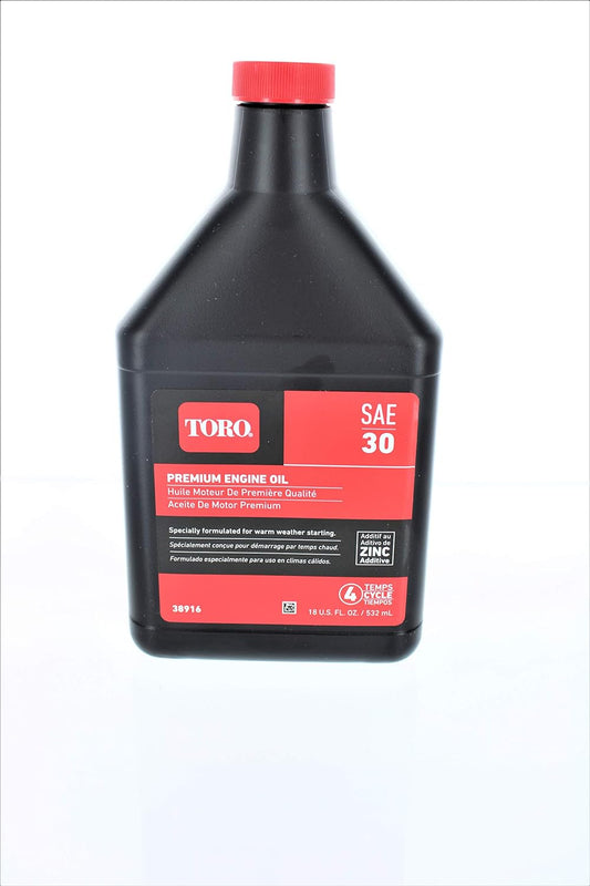 Aceite Toro SAE30 para cortadoras de césped 18OZ