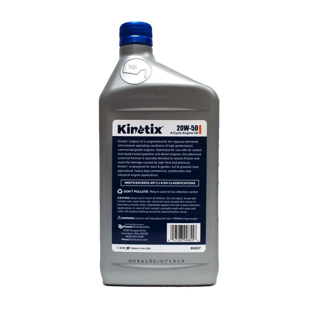 Kinetix Engine Oil 20W50