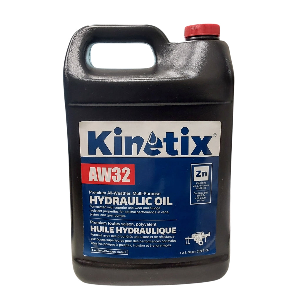 Kinetix Hydraulic Fluid, AW-32 1 Gallon Bottle 80069 116-1218 F932-01