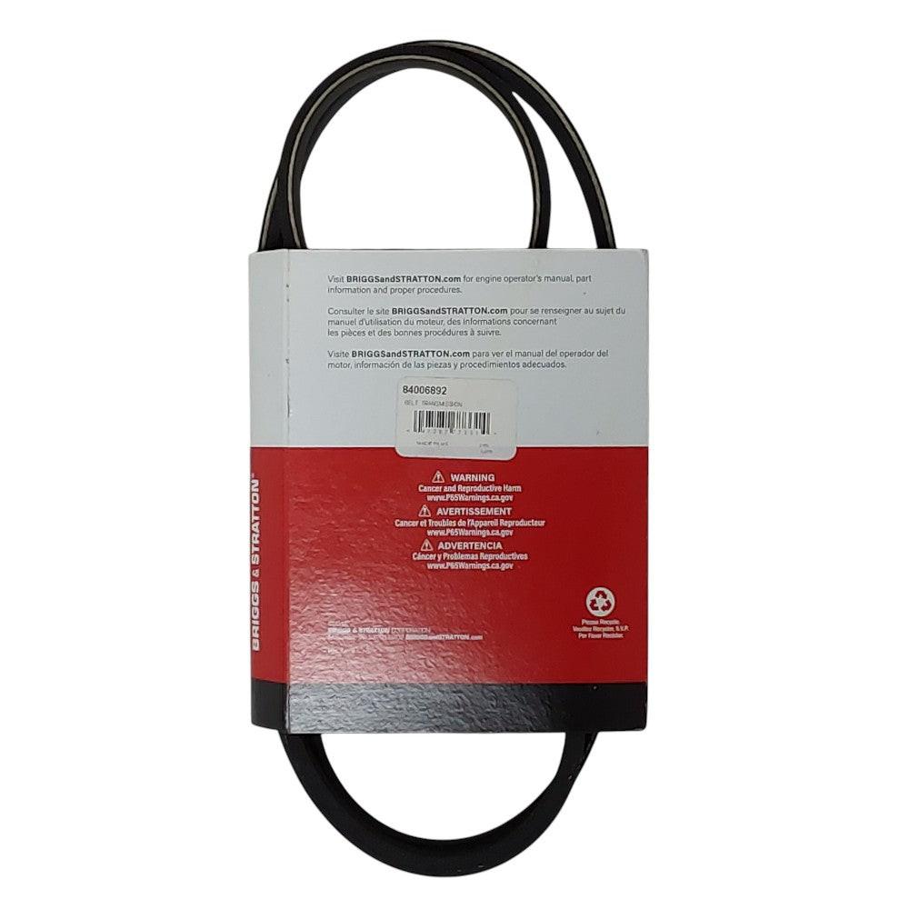 Genuine Briggs & Stratton Transmission Belt 84006892, 84006539