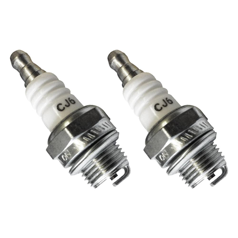 2 Pack Champion CJ6 849C Spark Plugs