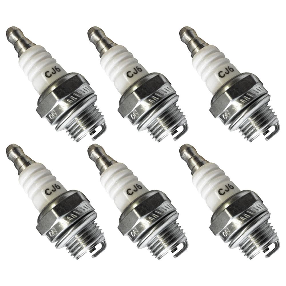 6 Pack Champion CJ6 849C Spark Plugs