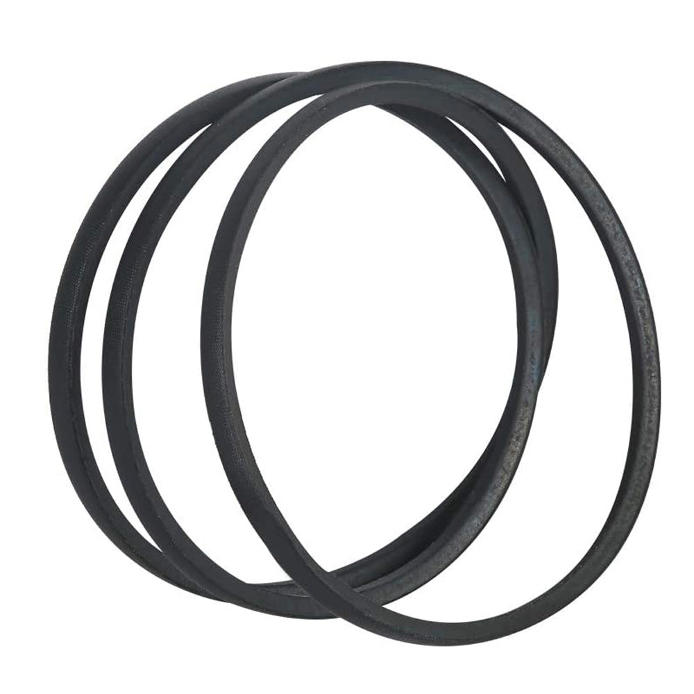Correa de cubierta para cortacésped de pieza probada, compatible con John Deere Gx21395 D170 E180 G110 La150 5/8" X 161 3/4"