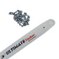 24" 3/8" .050" 84DL Guide Bar Skip Ripping Saw Chain For Stihl MS660 MS661 MS650