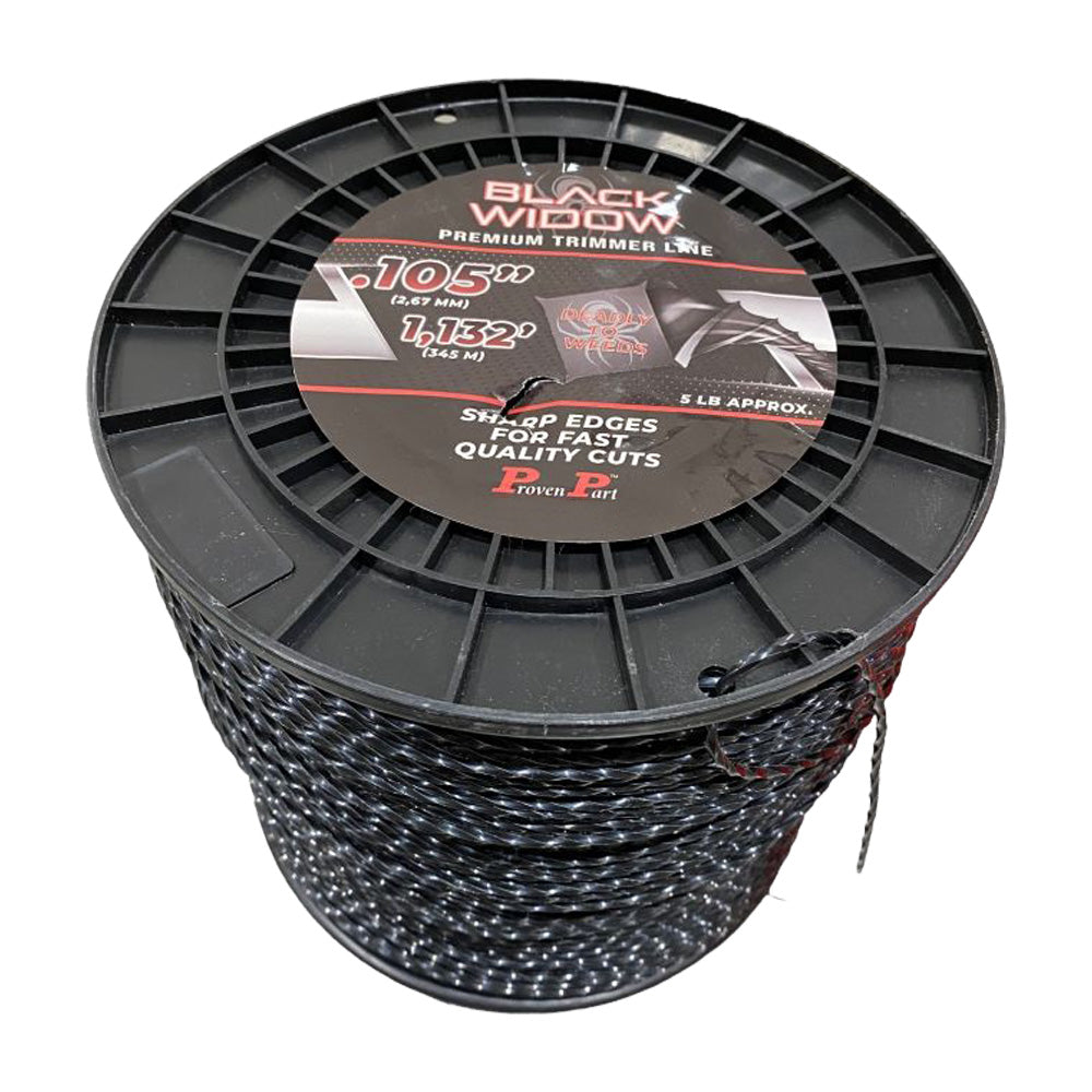 Proven Part Twisted Trimmer Line Delivers Extra Sharp Edges .105 5Lb