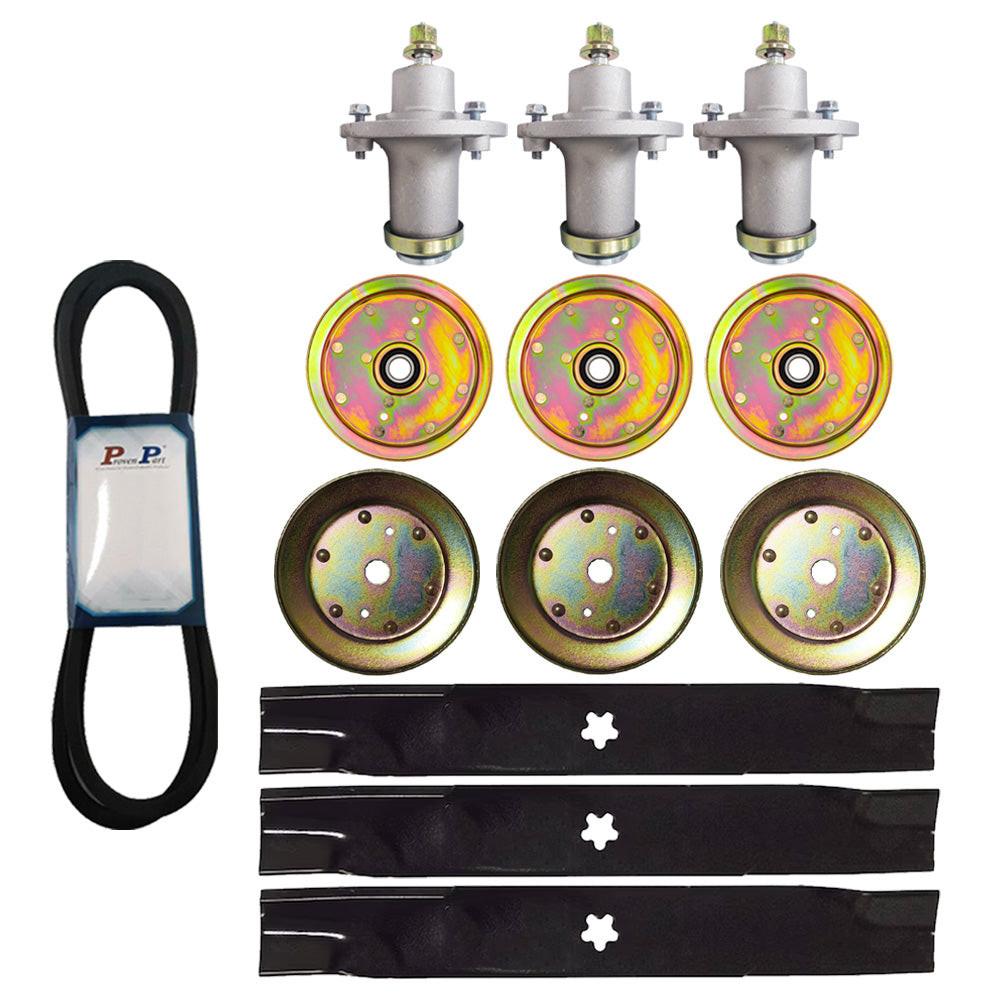 Proven Part Deck Kit Spindle Blade Belt Pulley 522811301 539112170 539112079