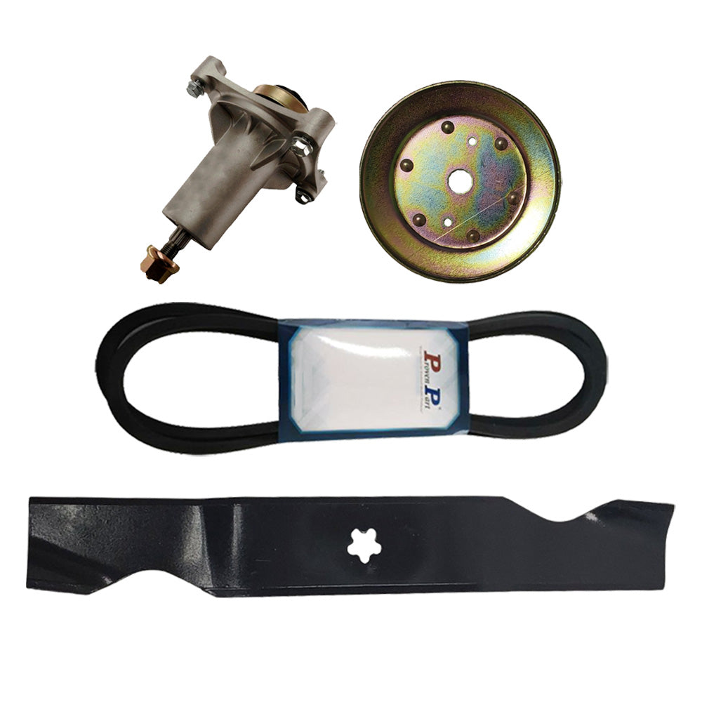 Polea de correa de hoja de eje de cubierta de cortacésped, pieza probada, 187292, 532196103, 153535, 532187255