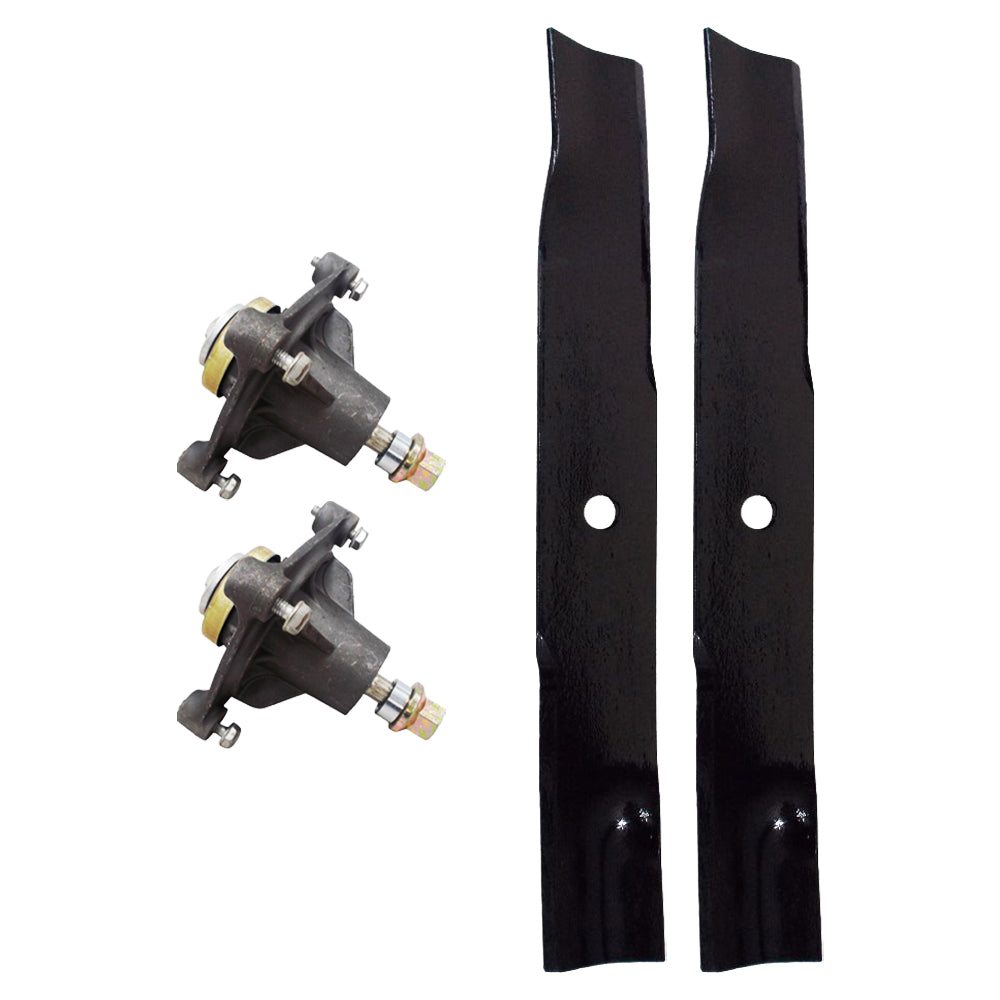 Kit de reconstrucción de cubierta de pieza probada para Hustler Raptor de 36 pulgadas, compatible con husillo y hoja 604214 603995