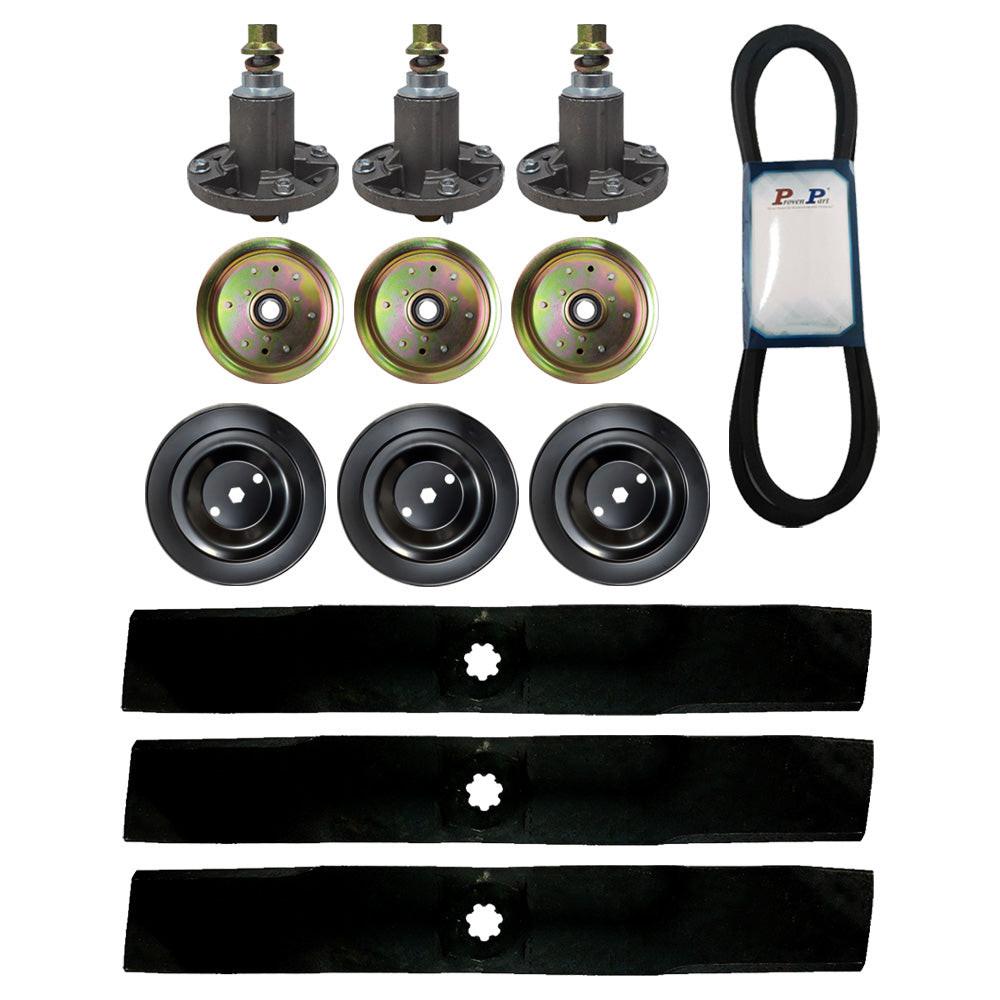 Proven Part 54" Deck Spindle Kit Fits John Deere D170 G110 190C LA150 LA175
