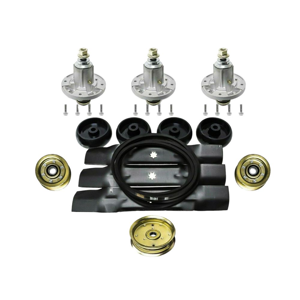 Proven Part Mower Deck Rebuild Kit Blades Fits John Deere LA145 LA165 D140 D150 D160 X140 X1