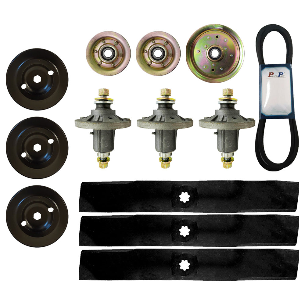 Proven Part Mower Deck Rebuild Kit Fits John Deere LA145 LA165 D140 D150 D160 X140 X1