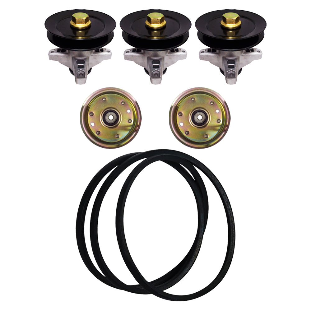 Spindle w/ Pulley & Belt For Cub Cadet SLT1554 54" 918-04129B 285-842 753-08171