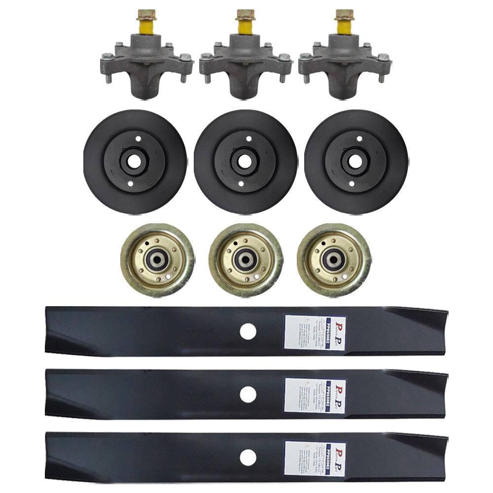 Proven Part Mower Deck Spindles Blades Pulleys Fits Toro 117-7268 115-5062-03 132-9420 139-7454.