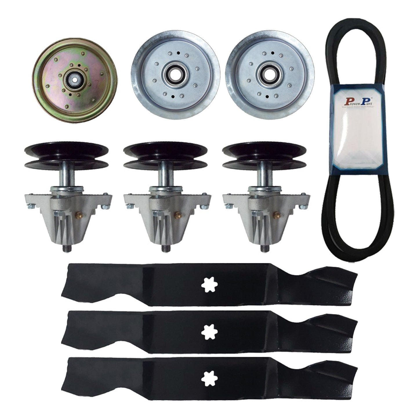 Proven Part 54" Deck Rebuild Kit For Cub Cadet Fits RZT-L54, 918-06978, 942-05056A, 756-05034A