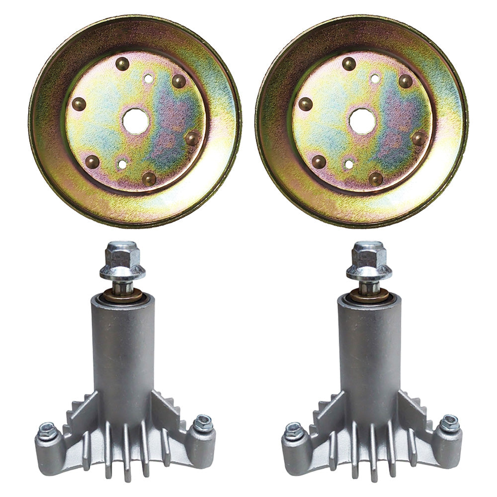 42" Mower Deck Mandrels Fits Craftsman 130794 Pulleys 173436