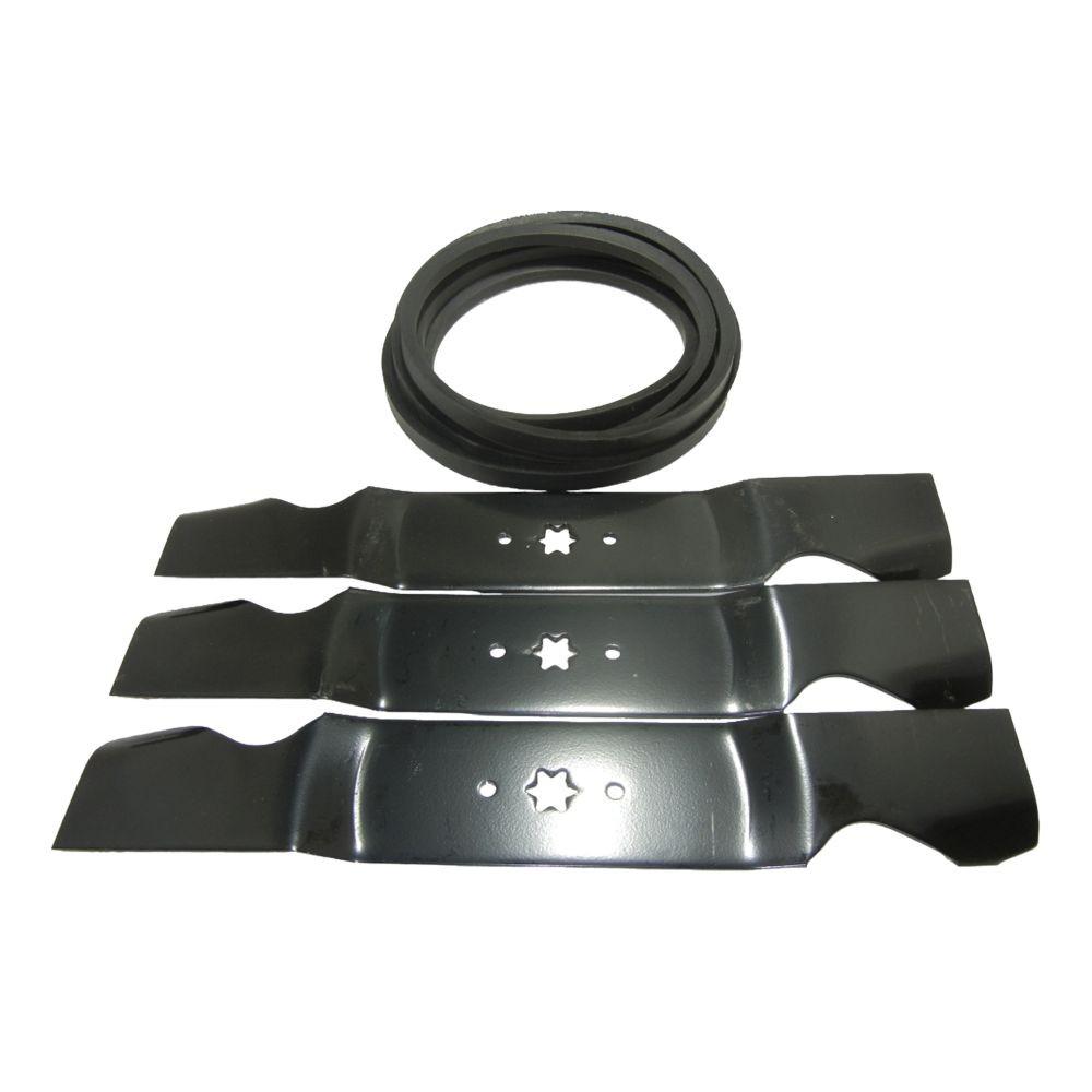 Proven Part Deck Kit Belt Blades For 54 Inch Lawn Tractors 954-0642 754-04083 754-0642 942-0677B 742-0677