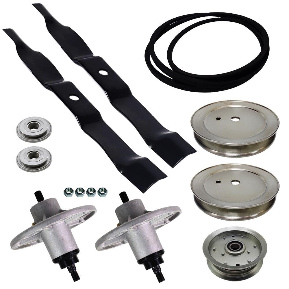 Kit de cubierta de pieza probada, husillos, cuchillas, poleas de correa 1001200Ma 037X88Ma 690387Ma