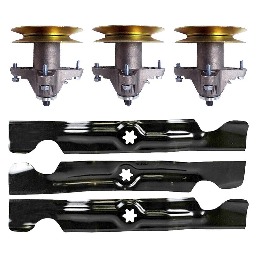Kit de piezas probadas 618-04125 918-04125A 742-04053 Husillos de cuchillas estándar